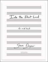 Into the Silent Land Concert Band sheet music cover